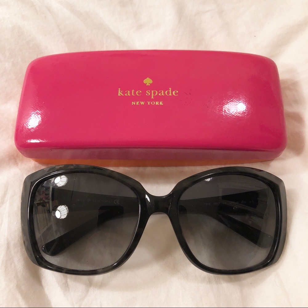 Kate Spade Kalee Oversized Tortoise Sunglasses